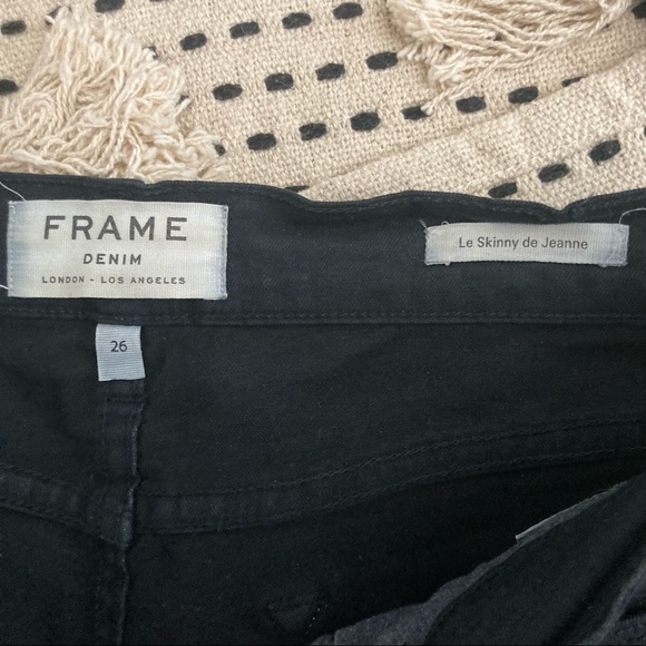 Frame Denim Le Skinny de Jeanne size 26 Gently Used Skinny Jeans - Picture 4 of 5